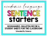 Academic Sentence Starters