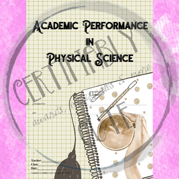 Preview of Academic Performance in Physical Science