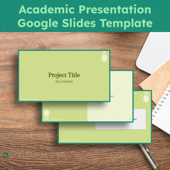 Preview of Academic Presentation Google Slides Template