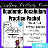 Reading STAAR Academic Testing Vocabulary Weekly Practice 