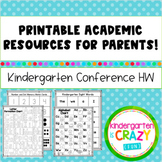 Academic Resources for Parents at Kindergarten Conferences