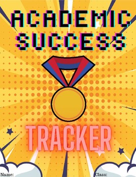 Preview of Academic Success-Goal Setting Tracker-Superhero/Comic Theme