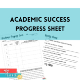 Academic Success / Study Skills Weekly Progress Monitoring