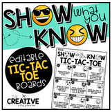 Academic Tic-Tac-Toe Boards