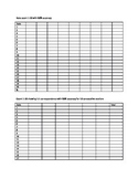 Academic Tracking Sheets