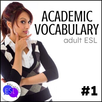Preview of Academic Vocabulary 1 with Activities and Worksheets