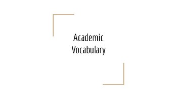 Preview of Academic Vocabulary: Argumentative Units