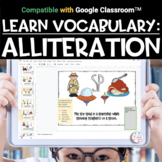 Digital Vocabulary Activities | ALLITERATION