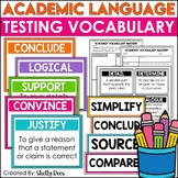 Academic Testing Vocabulary Graphic Organizer for STAAR Te