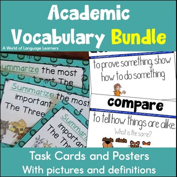 Preview of Academic Vocabulary Bundle