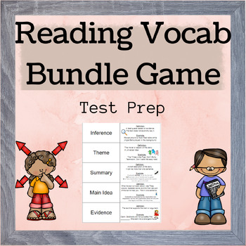 Preview of Academic Vocabulary ELA Test Prep Game
