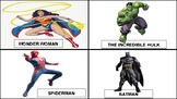 Superhero Headbandz Cards