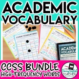 Academic Vocabulary: High-Frequency Common Core Words Bundle