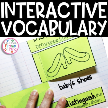 Preview of Academic Vocabulary Interactive Notebook | Set 1