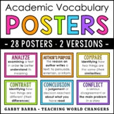 Academic Vocabulary Posters