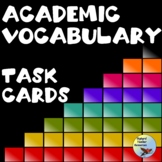 Academic Vocabulary Words Task Cards Great for ESL Special