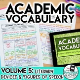 Academic Vocabulary Volume 5: Literary Devices and Figures