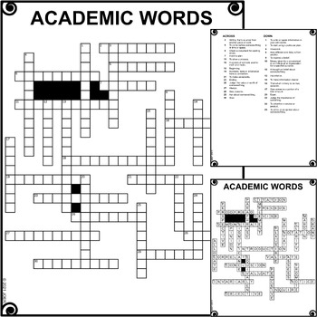 crossword clue for dissertation