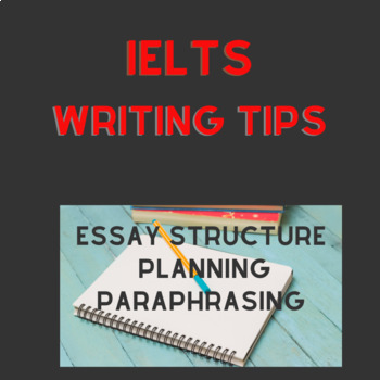 Preview of Academic Writing Skills for IELTS -  Essay Structure and Planning