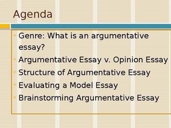 Academic Writing: The Argumentative Essay Part 1 by JR ...