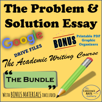 Preview of Academic Writing The Complete Problem and Solution Essay Bundle
