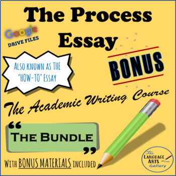 Preview of Academic Writing The Complete Process (How-To) Essay Bundle