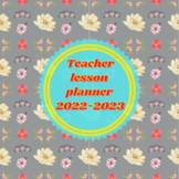 Academic Year Planner 2022-2023
