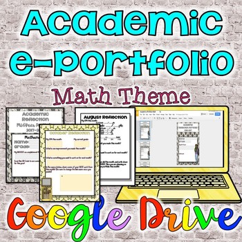 Academic Eportfolio Math Theme Google Drive By History From The Middle