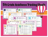 Acadience Data Progress Monitoring Tracking Sheets: 5th Gr