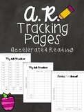 Accelerated Reader (AR) Tracking Data Pages