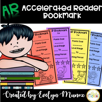 Preview of Accelerated Reader Bookmark (AR READING)