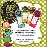 Accelerated Reader Level and Goal Bookmarks for the Year