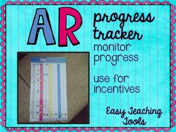 Preview of Accelerated Reader Progress Tracker {Editable}