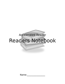 Preview of Accelerated Reader: Readers Notebook
