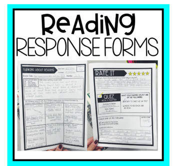 Preview of Responding to Reading Form