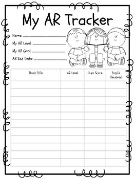 Preview of Accelerated Reader Tracker