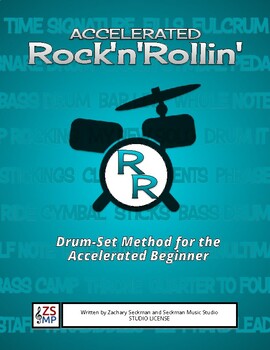 Preview of Accelerated Rock'n'Rollin' - Beginner Drumset Method: Studio License