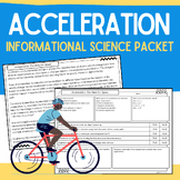 Acceleration: Informational Force & Motion Reading Passage