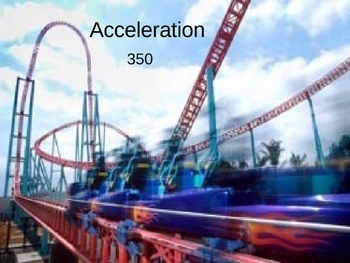 Preview of Acceleration PowerPoint Presentation