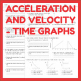 Acceleration & Velocity-Time Graphs - Motion Worksheets