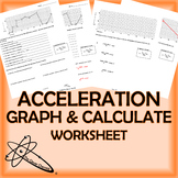 Acceleration Worksheet - Graphing and Calculations