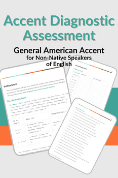 Preview of Accent Diagnostic | Assessment-Evaluation for Non-Native Speakers of English ESL