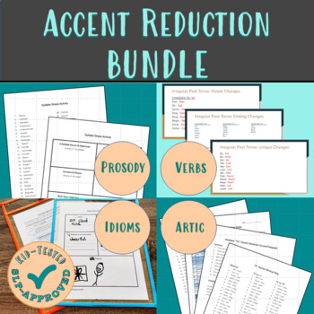 Preview of Accent Reduction ELL BUNDLE for Speech Therapy