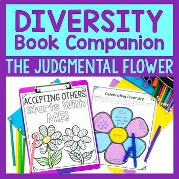 Preview of Inclusion & Diversity Activities For Acceptance Lessons: The Judgmental Flower