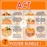 Acceptance and Commitment Therapy (ACT) Posters - Hexaflex