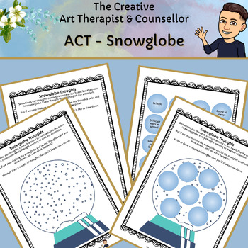 Preview of Acceptance and Commitment Therapy - Metaphors for kids: Snow Globe