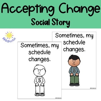 Results for social story accepting change | TPT