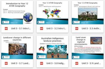 Preview of Access our Year 12 ATAR Geography Drive!