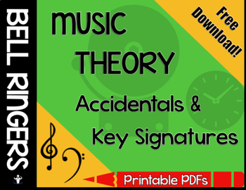 Preview of Accidentals & Key Signatures Bell Ringer