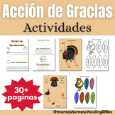 Día de Acción de Gracias Actividades | Spanish Thanksgivin